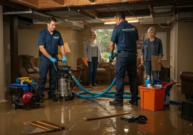 Basement Water Extraction and Removal Techniques process in Vincentown, NJ